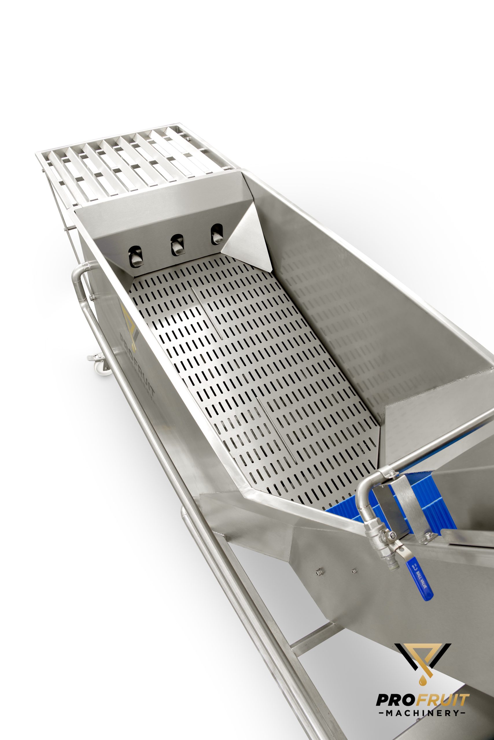 The bubble tub of Fruit bubble washer elevator mill | ProFruit Machinery