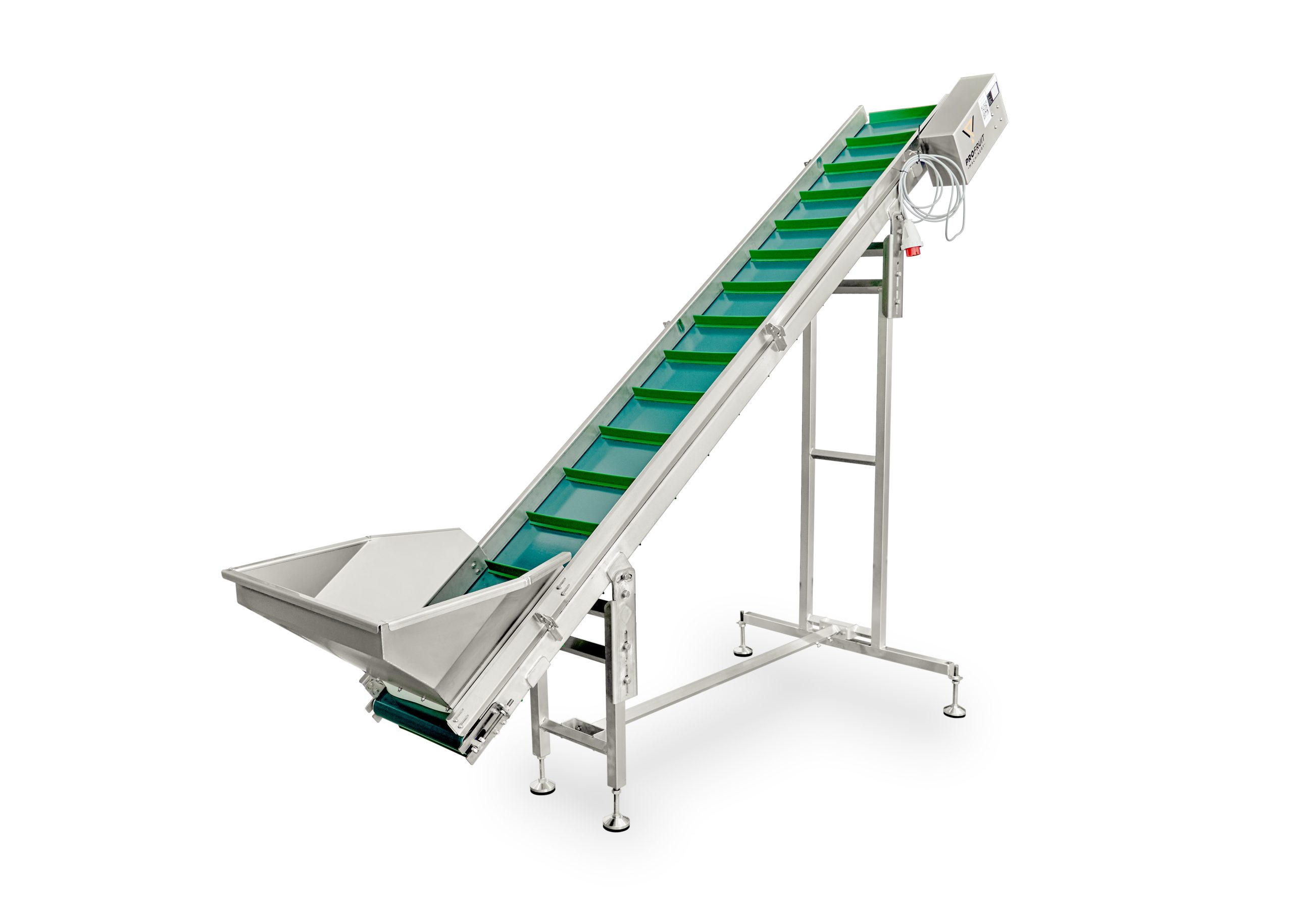 Belt Conveyor-Elevator for Mash & Pomace