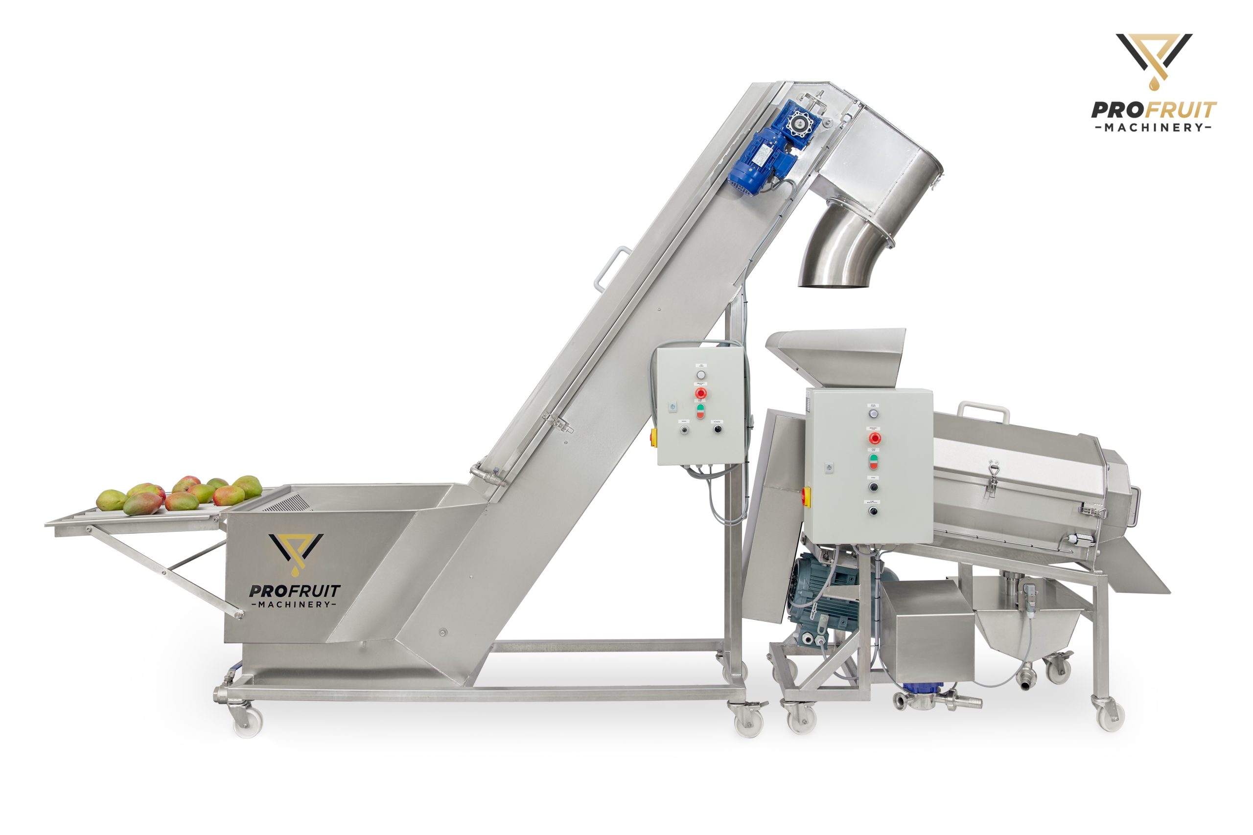 destoner pulper with washing elevator mill | ProFruit Machinery
