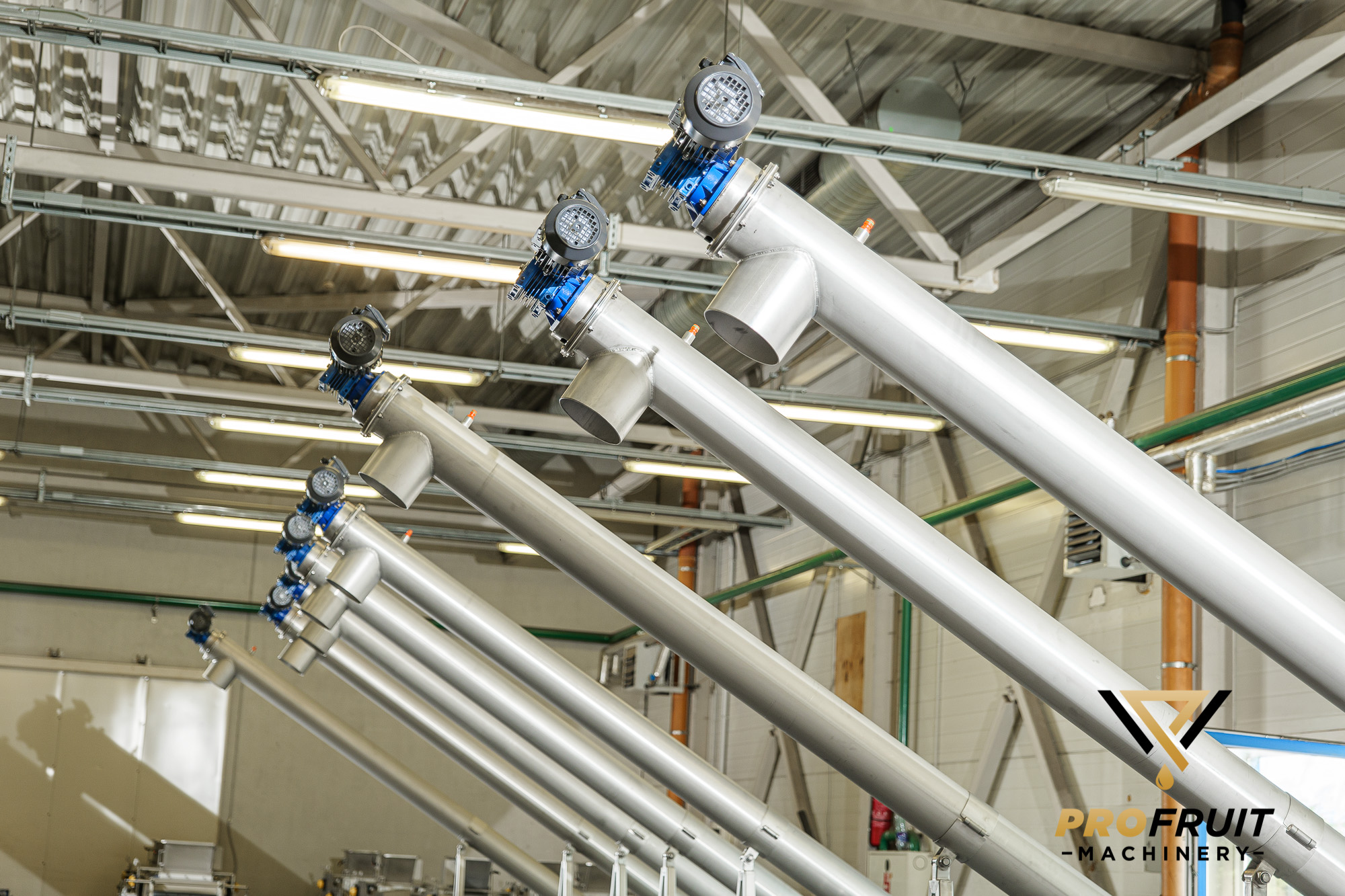 Screw conveyor for pressed mash | ProFruit Machinery