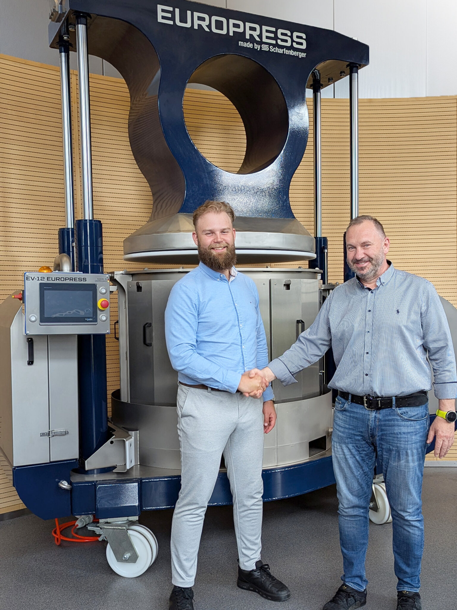 Scharfen­berger Europress Profruit partnership