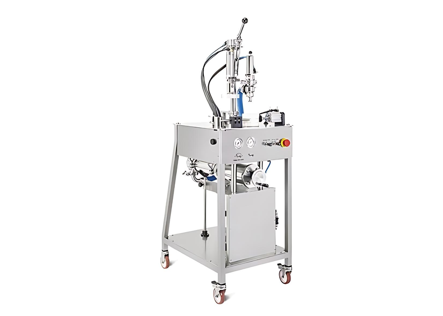 Semi-automatic filler for filling and capping jars 3 | ProFruit Machinery