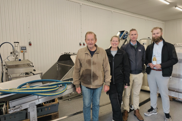 juice processing line in sweden