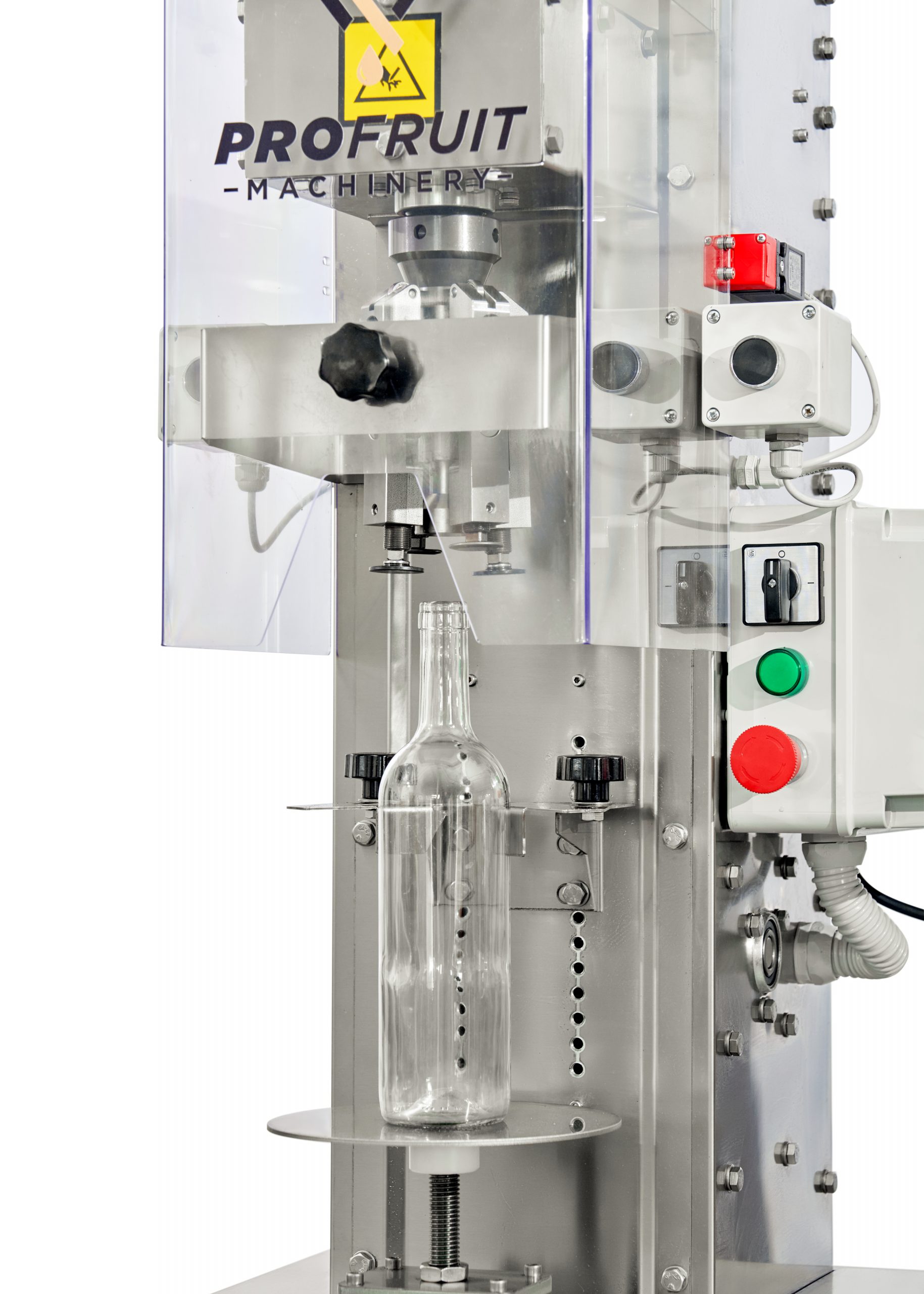 Capping machine for aluminium screw caps 3 | ProFruit Machinery