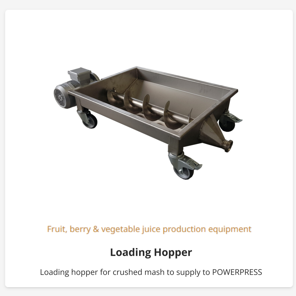 Entry Level Juice Processing Line 300 kg/h | ProFruit Machinery