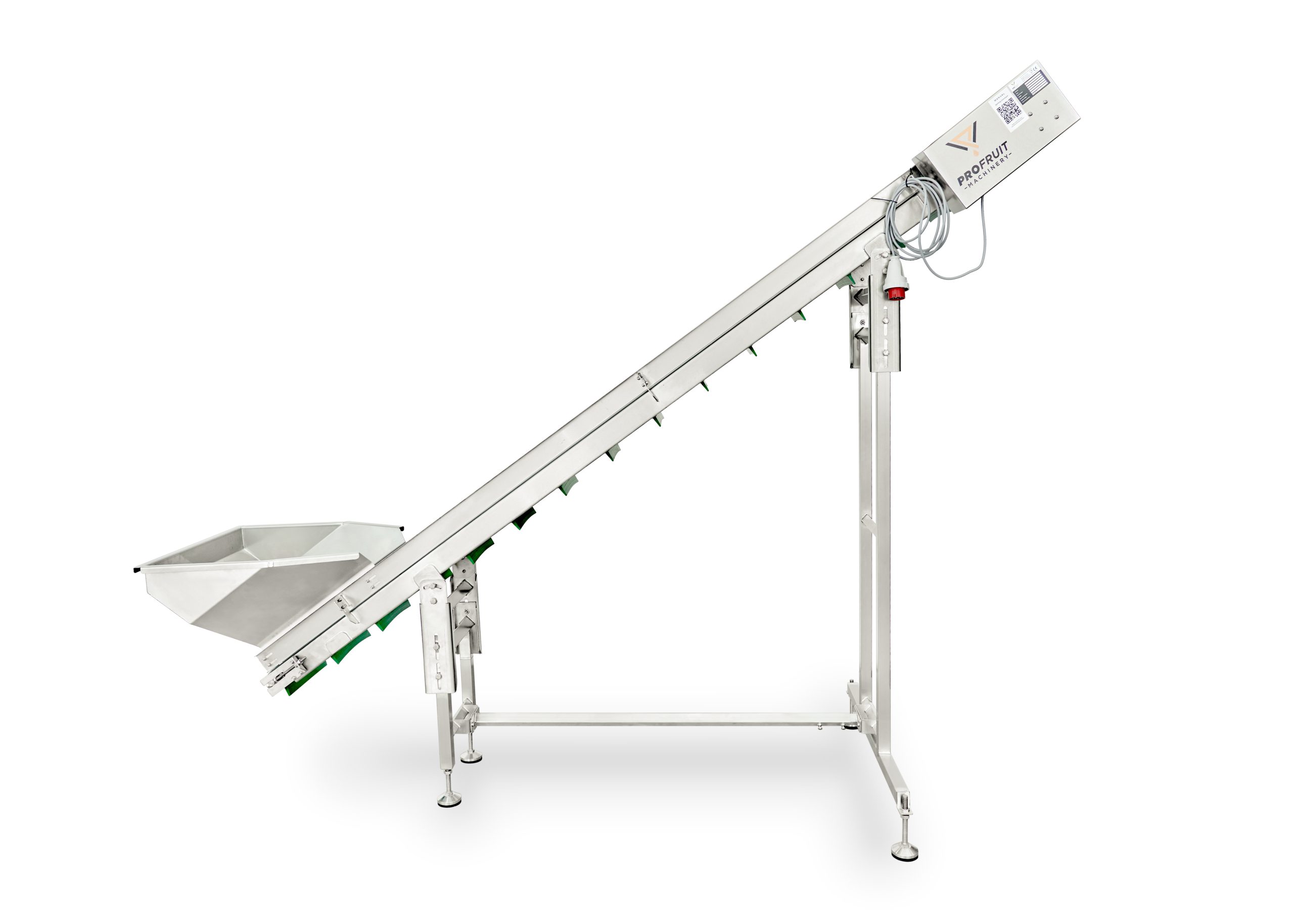 Belt Conveyor-Elevator for Mash & Pomace side