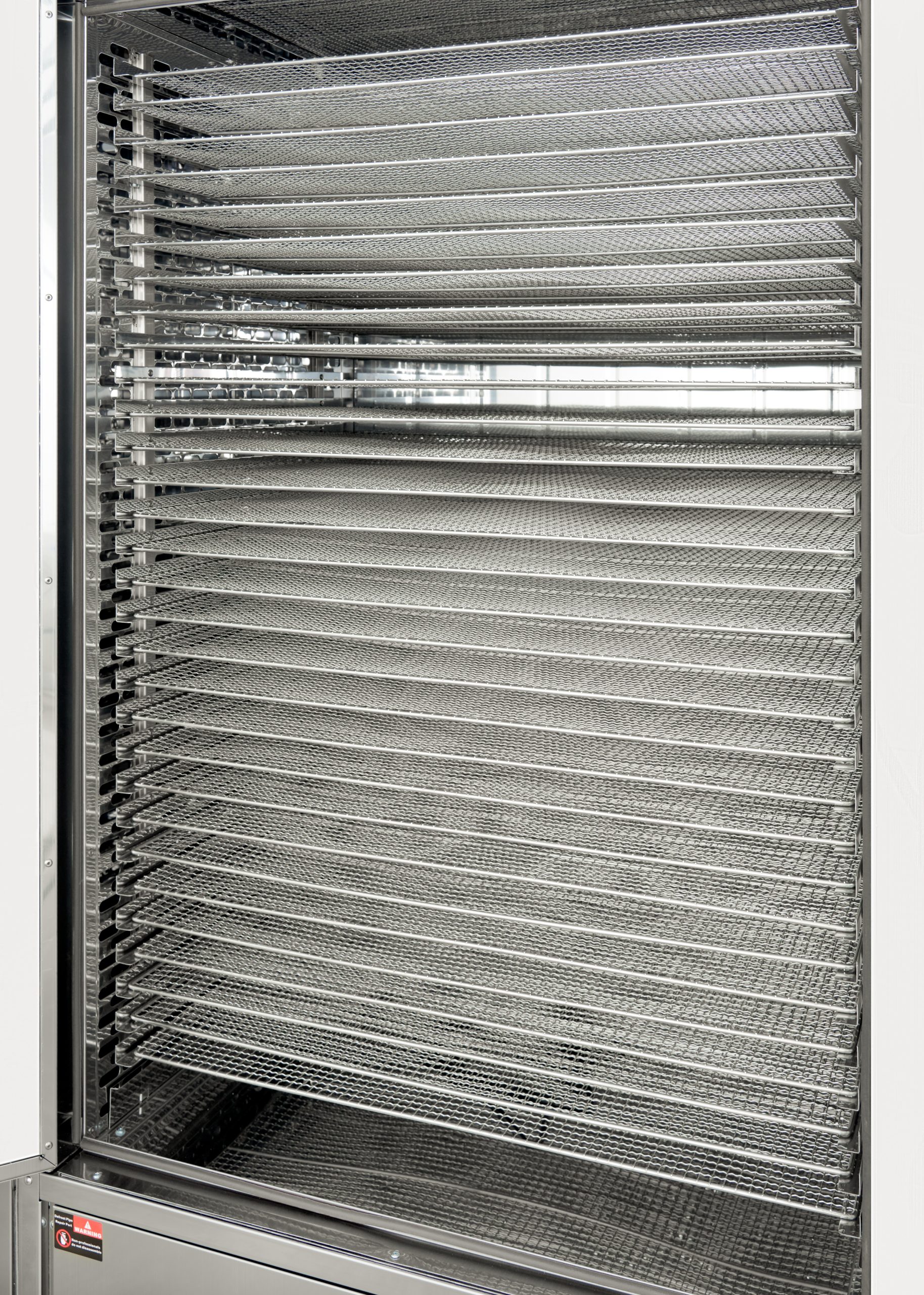 Industrial Heat Pump Dryers shelves