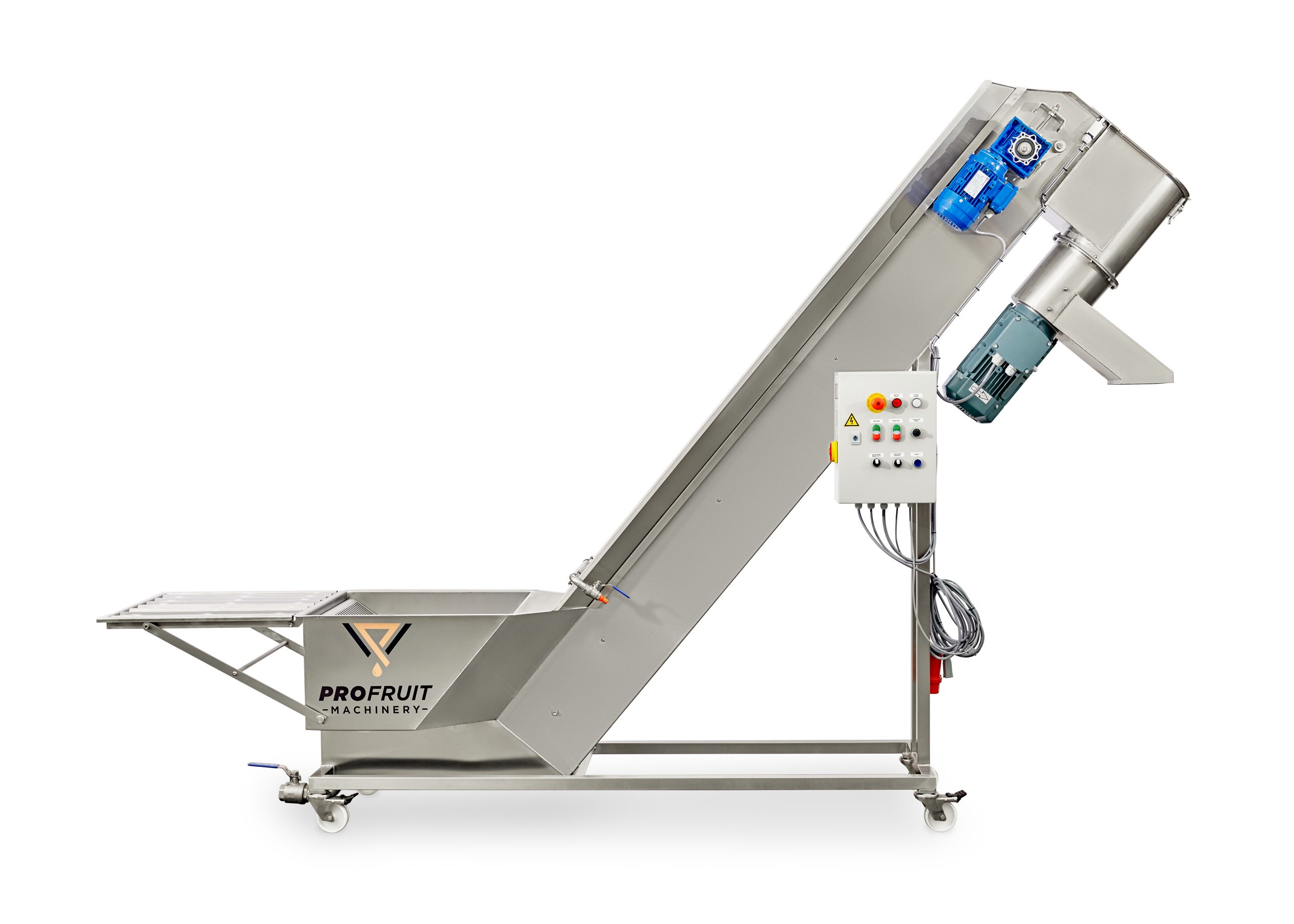 Fruit and Vegetable Washer Elevator Mill MAXIMILL 1000 8 | ProFruit Machinery