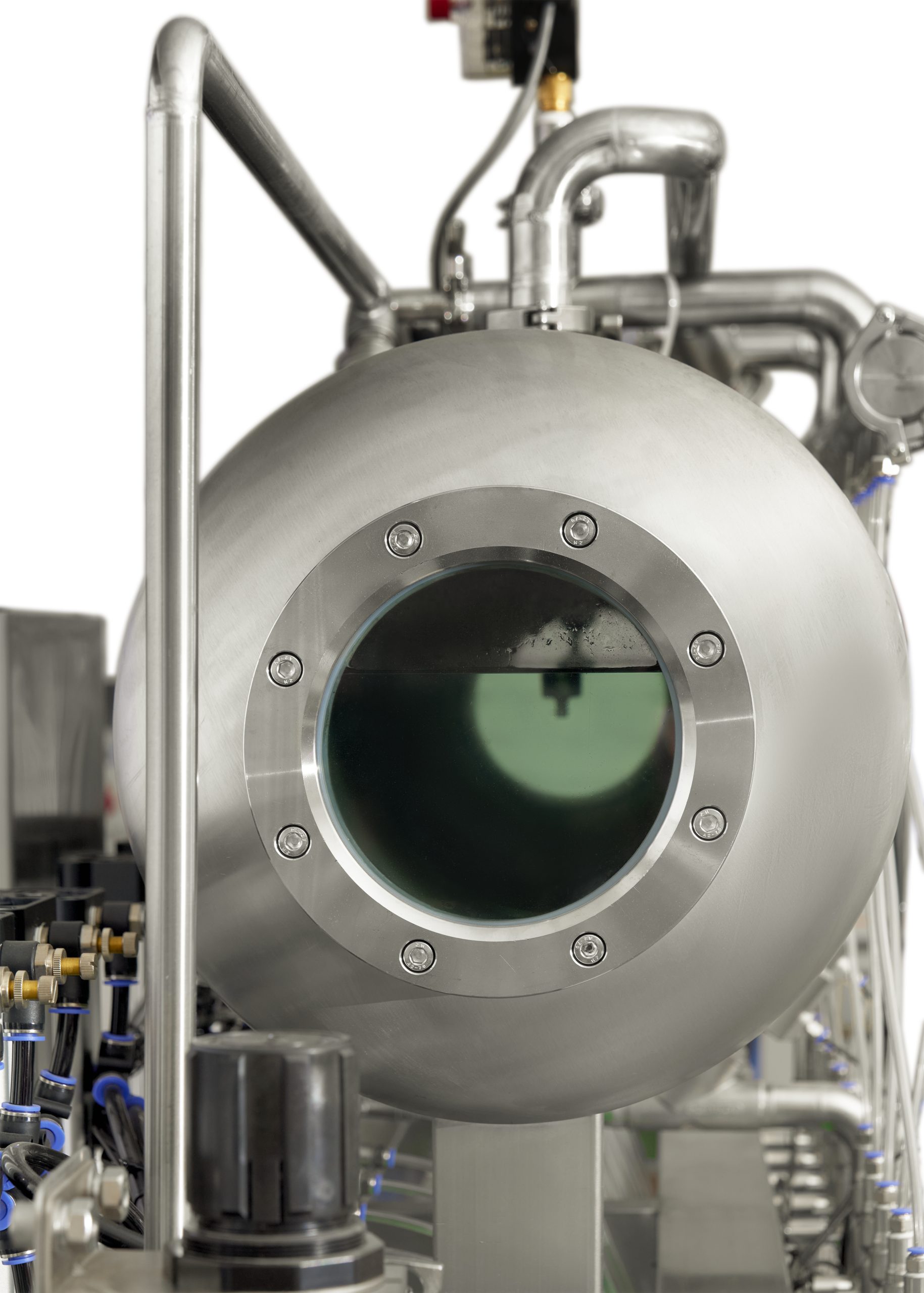 Semi-automatic 10 heads Isobaric filler with crown capper | ProFruit Machinery