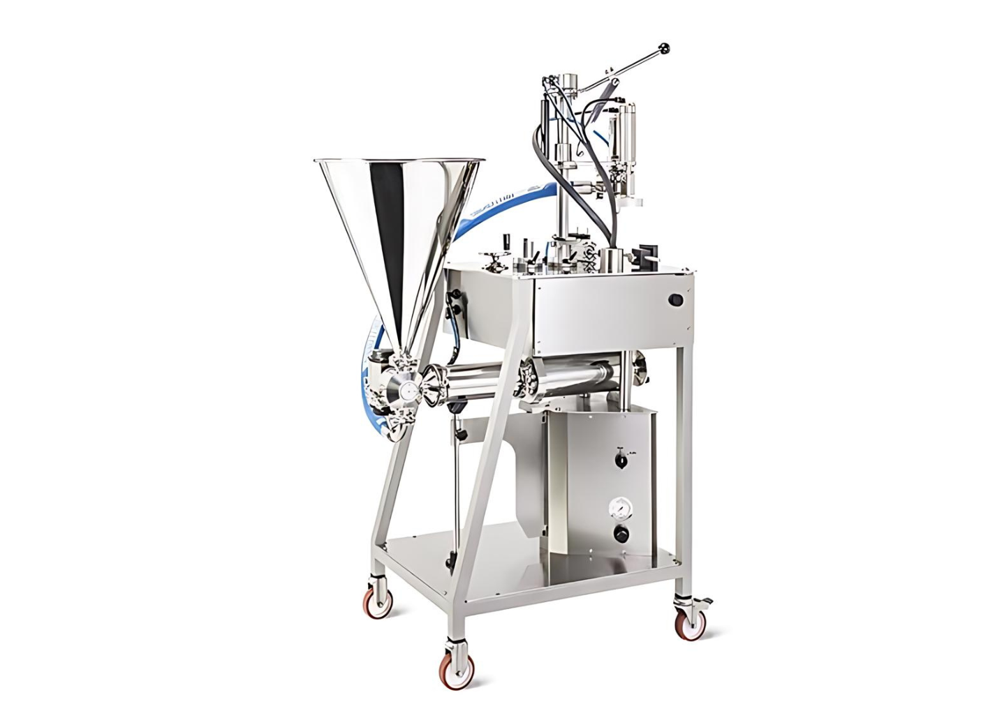 Semi-automatic filler for filling and capping jars 4 | ProFruit Machinery