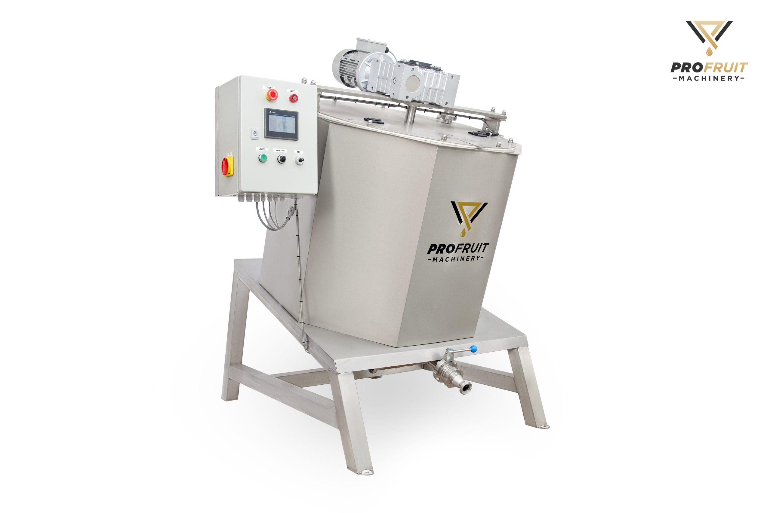 Jam cooker for jams, sauces, purees, etc. | ProFruit Machinery