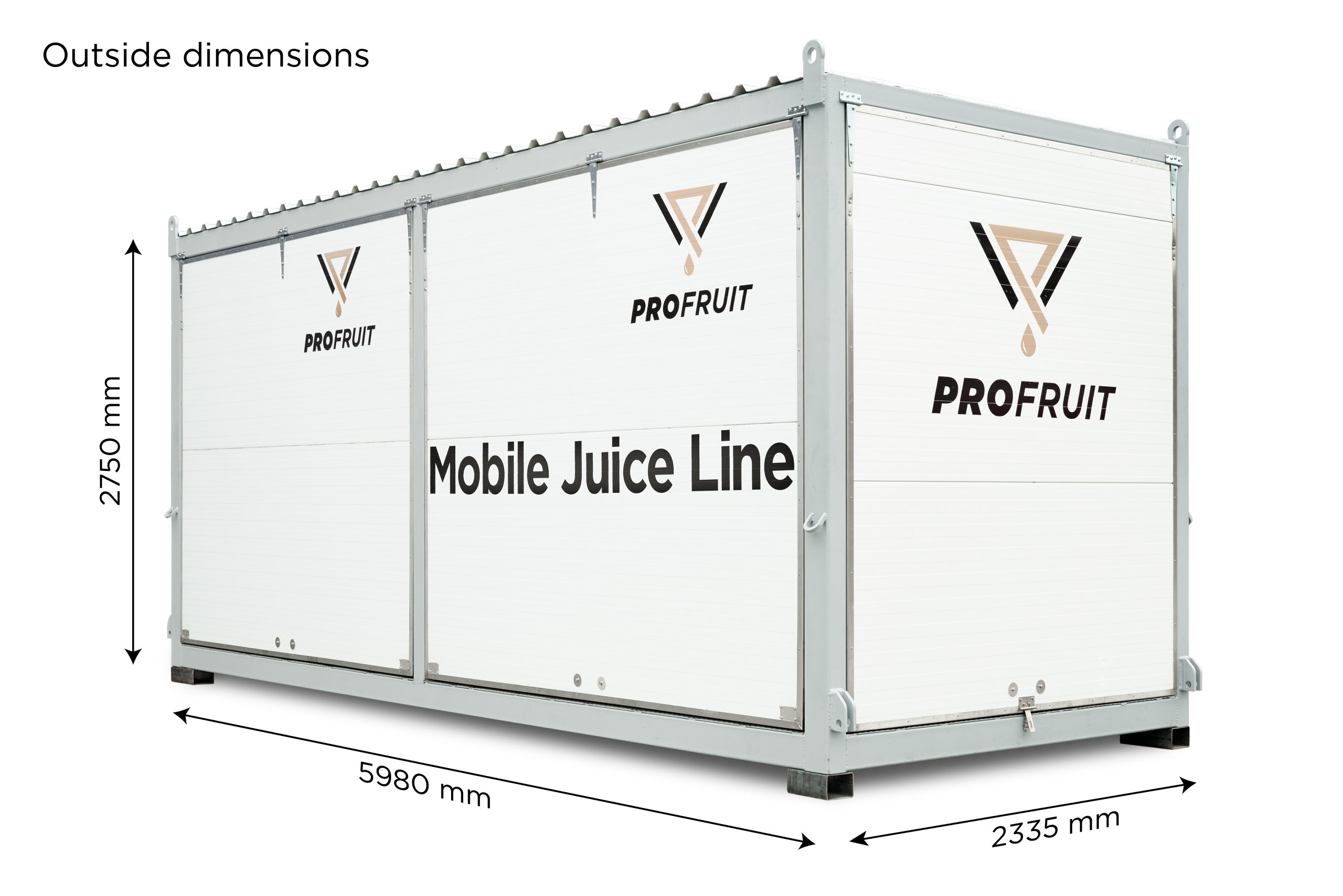 Mobile juice line for fruit processing | ProFruit Machinery