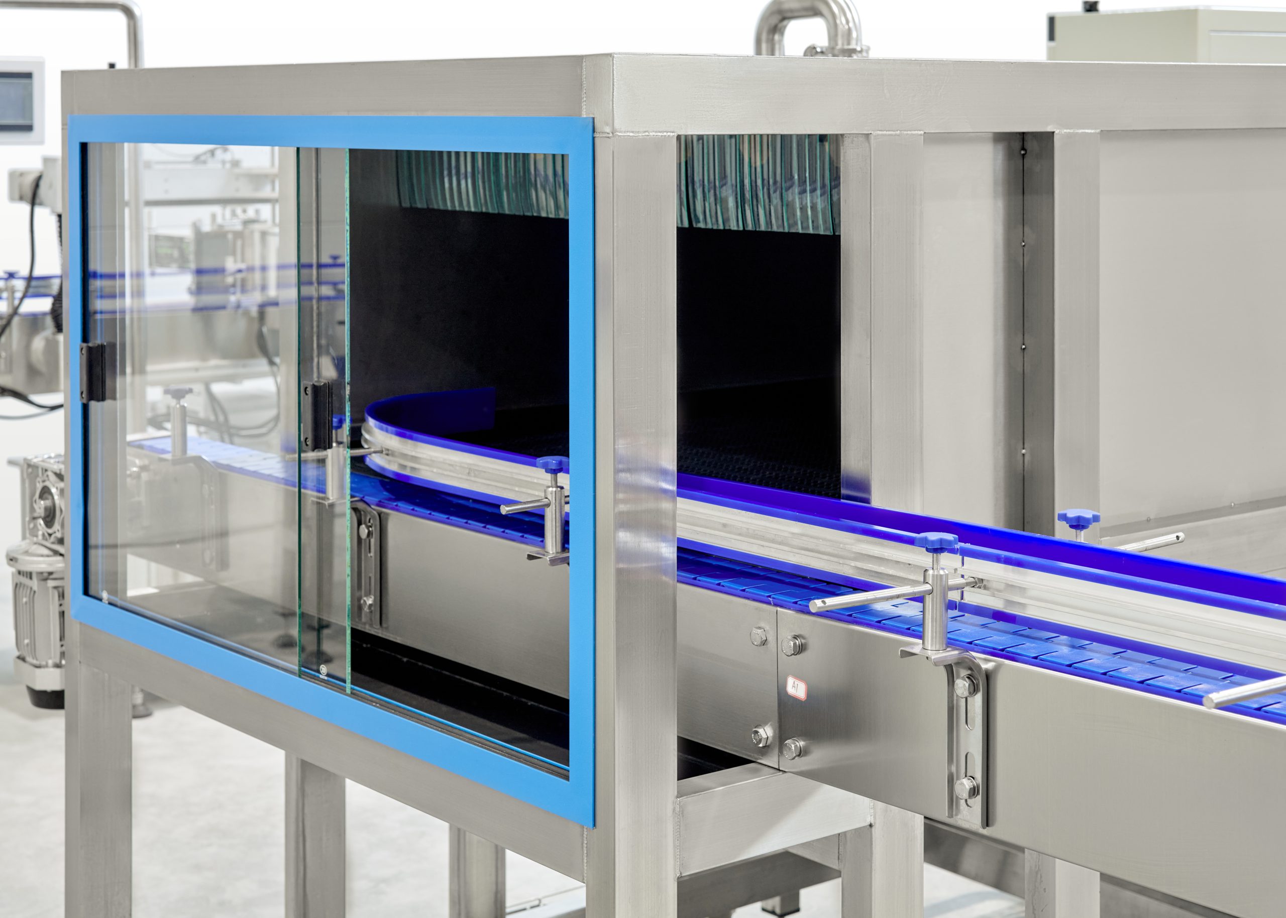 Cooling Tunnel and Bottle Conveyor