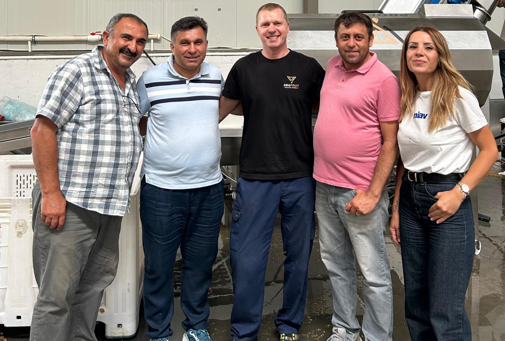 Engin Tarim and ProFruit installed 3000 kg/h line in Turkey
