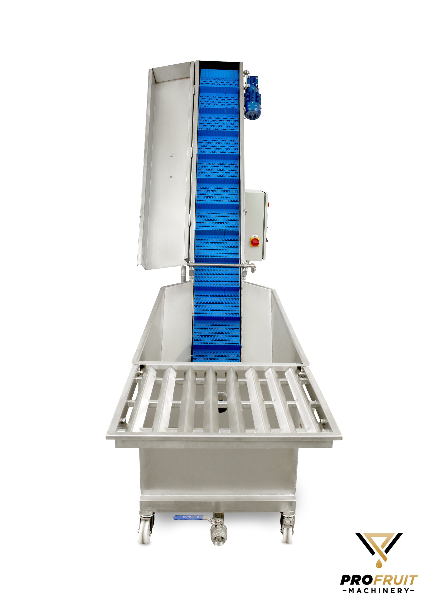 Fruit bubble washer elevator mill capacity 3000 kg/h | ProFruit Machinery